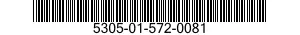 5305-01-572-0081 SCREW,DRIVE 5305015720081 015720081