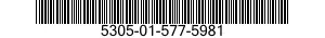 5305-01-577-5981 SCREW,CAP,HEXAGON HEAD 5305015775981 015775981