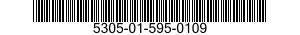 5305-01-595-0109 SCREW,MACHINE 5305015950109 015950109