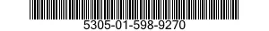 5305-01-598-9270 SCREW,CAP,HEXAGON HEAD 5305015989270 015989270