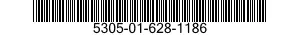 5305-01-628-1186 SCREW,MACHINE 5305016281186 016281186