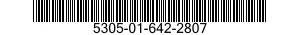 5305-01-642-2807 SCREW,CAP,SOCKET HEAD 5305016422807 016422807