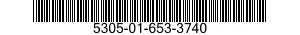 5305-01-653-3740 SCREW,CAP,HEXAGON HEAD 5305016533740 016533740