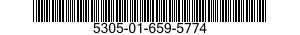 5305-01-659-5774 SCREW,CAP,SOCKET HEAD 5305016595774 016595774