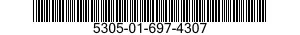 5305-01-697-4307 SCREW,MACHINE 5305016974307 016974307