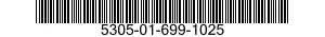 5305-01-699-1025 SCREW,MACHINE 5305016991025 016991025