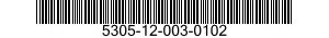 5305-12-003-0102  5305120030102 120030102