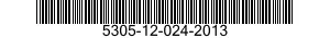5305-12-024-2013 SCREW,MACHINE 5305120242013 120242013