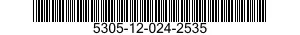 5305-12-024-2535 SCREW,CLOSE TOLERANCE 5305120242535 120242535