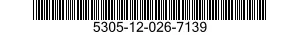 5305-12-026-7139 SCREW,ECCENTRIC 5305120267139 120267139