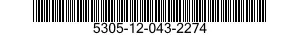 5305-12-043-2274  5305120432274 120432274