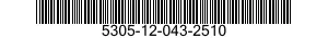 5305-12-043-2510  5305120432510 120432510