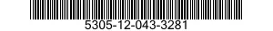 5305-12-043-3281  5305120433281 120433281