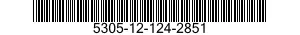 5305-12-124-2851 SCREW,MACHINE 5305121242851 121242851