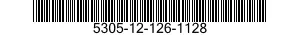 5305-12-126-1128 SCREW,CAP,HEXAGON HEAD 5305121261128 121261128
