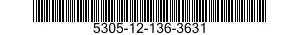 5305-12-136-3631 SCREW,MACHINE 5305121363631 121363631