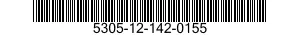 5305-12-142-0155 SCREW,MACHINE 5305121420155 121420155