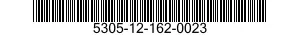 5305-12-162-0023 SCREW,CAP,HEXAGON HEAD 5305121620023 121620023