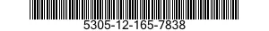 5305-12-165-7838 SCREW,MACHINE 5305121657838 121657838