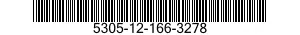 5305-12-166-3278 SCREW,MACHINE 5305121663278 121663278