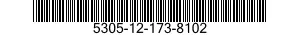 5305-12-173-8102 SCREW,MACHINE 5305121738102 121738102