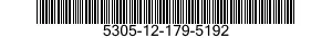 5305-12-179-5192 SCREW,MACHINE 5305121795192 121795192