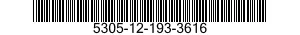 5305-12-193-3616 SCREW,SELF-LOCKING 5305121933616 121933616