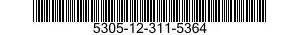 5305-12-311-5364 SCREW,CAP,SOCKET HEAD 5305123115364 123115364