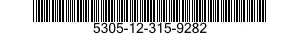 5305-12-315-9282 SCREW,CAP,HEXAGON HEAD 5305123159282 123159282
