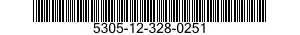 5305-12-328-0251 SCREW,MACHINE 5305123280251 123280251