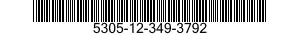 5305-12-349-3792 SCREW,CAP,HEXAGON HEAD 5305123493792 123493792