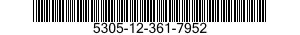 5305-12-361-7952 THUMBSCREW 5305123617952 123617952