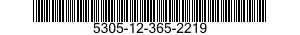 5305-12-365-2219 SCREW,MACHINE 5305123652219 123652219