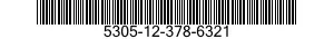 5305-12-378-6321 SCREW,MACHINE 5305123786321 123786321