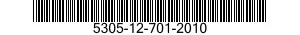 5305-12-701-2010 SCREW,CAP,HEXAGON HEAD 5305127012010 127012010