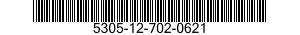 5305-12-702-0621 SCREW,MACHINE 5305127020621 127020621