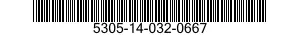 5305-14-032-0667 VIS D'ARRET 5305140320667 140320667