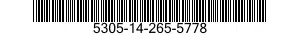 5305-14-265-5778  5305142655778 142655778
