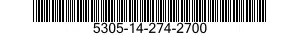 5305-14-274-2700  5305142742700 142742700