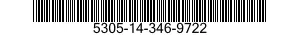 5305-14-346-9722 SCREW,CAP,SOCKET HEAD 5305143469722 143469722