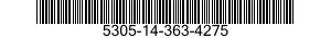 5305-14-363-4275 SCREW,CAP,SOCKET HEAD 5305143634275 143634275