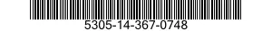 5305-14-367-0748 SCREW,INSTRUMENT 5305143670748 143670748