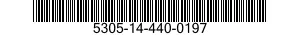 5305-14-440-0197 SCREW,CAP,SOCKET HEAD 5305144400197 144400197