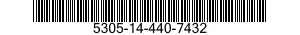 5305-14-440-7432 SCREW,CAP,SOCKET HEAD 5305144407432 144407432