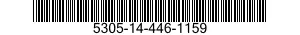 5305-14-446-1159 SCREW,CAP,SOCKET HEAD 5305144461159 144461159
