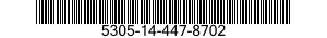 5305-14-447-8702 THUMBSCREW 5305144478702 144478702
