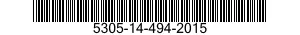 5305-14-494-2015 SCREW,CAP,SOCKET HEAD 5305144942015 144942015
