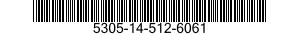 5305-14-512-6061 SCREW,CAP,SOCKET HEAD 5305145126061 145126061