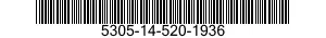 5305-14-520-1936 SCREW,CAP,SOCKET HEAD 5305145201936 145201936