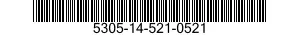 5305-14-521-0521 SCREW,CAP,SOCKET HEAD 5305145210521 145210521